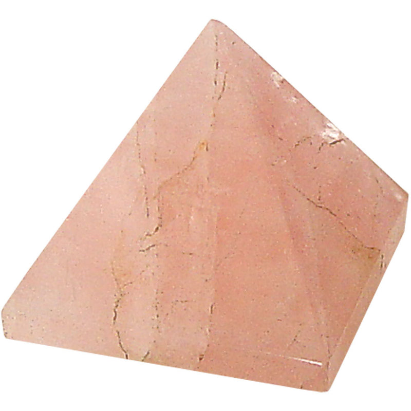 Rose Quartz Pyramid 1.5 inches