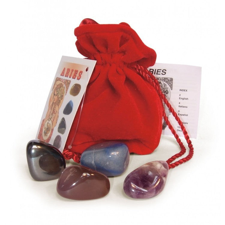 Aries Stone Pouch