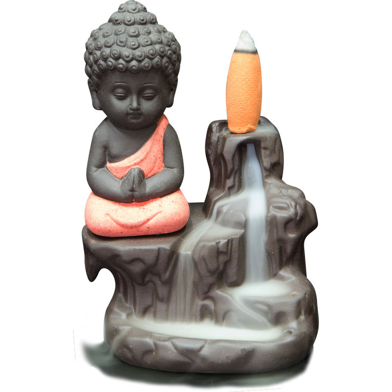 Waterfall Buddha Cone Holder